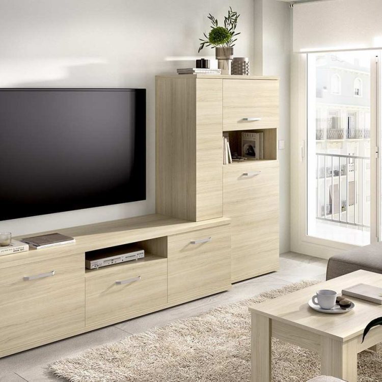 Salón optimizado moderno