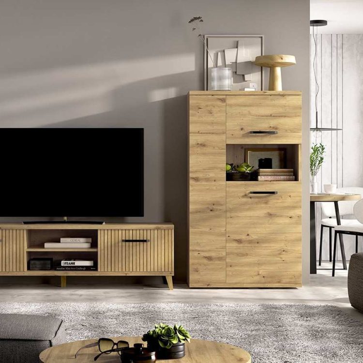 Salón práctico moderno