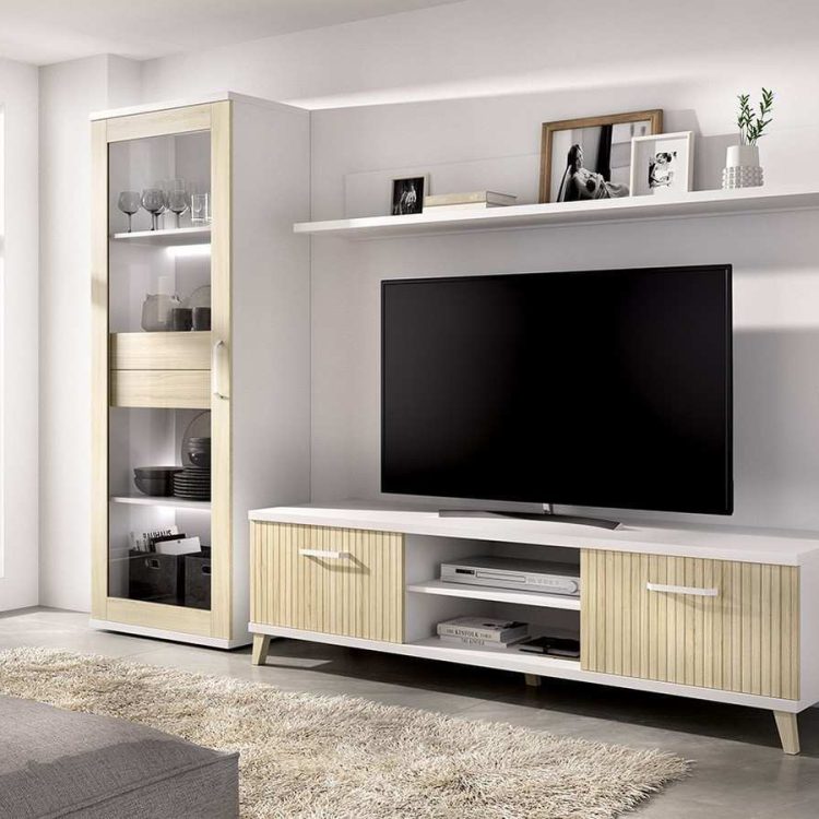 Salón funcional moderno