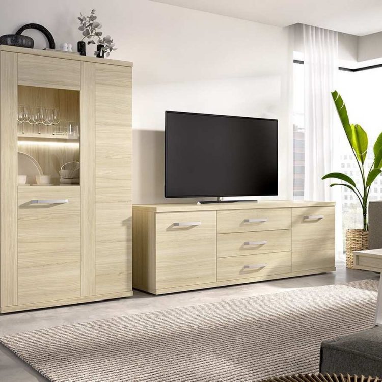 Salón funcional elegante