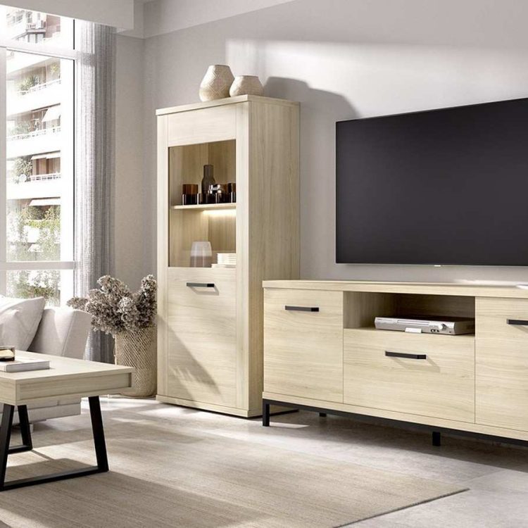 Salón optimizado contemporáneo