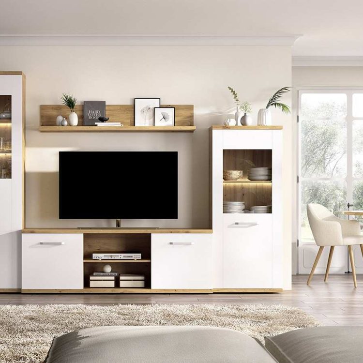 Salón funcional sofisticado