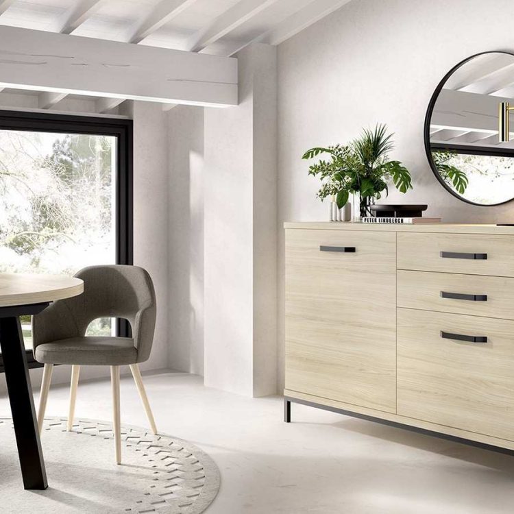 Salón acogedor moderno