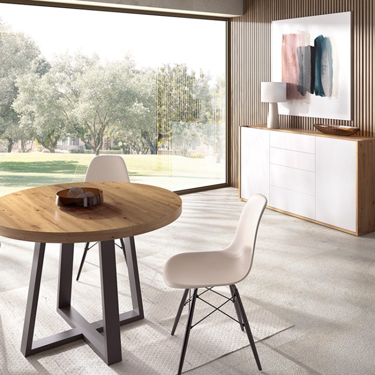 Mesa redonda nórdica