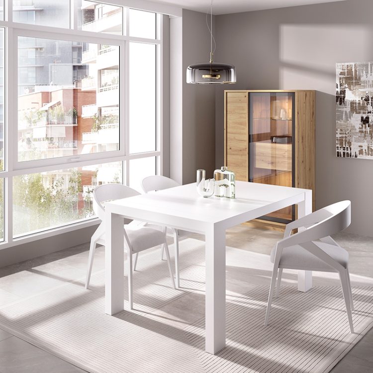 Mesa extensible rectangular